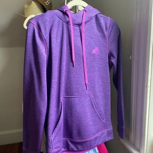 Purple Adidas Hoodie